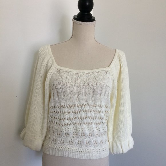 ASOS Square Neck Sweater US8 - Picture 1 of 9